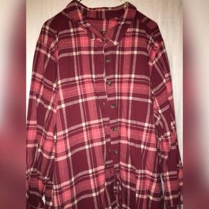 Red and Pink Flannel